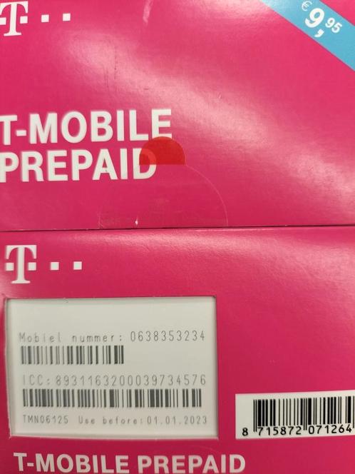 Mooi 06 Nummer T-Mobile Prepaid 06-38-35-32-34