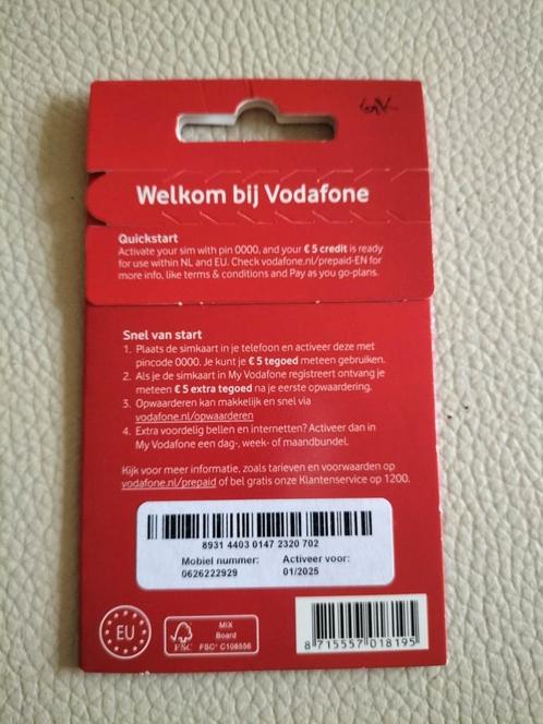 MOOI 06 NUMMER VODAFONE PREPAID 06-26-22-29-29