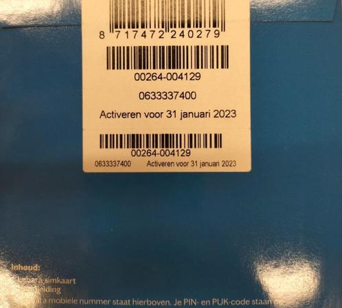 Mooi 06 Nummers Lebara Samen Set