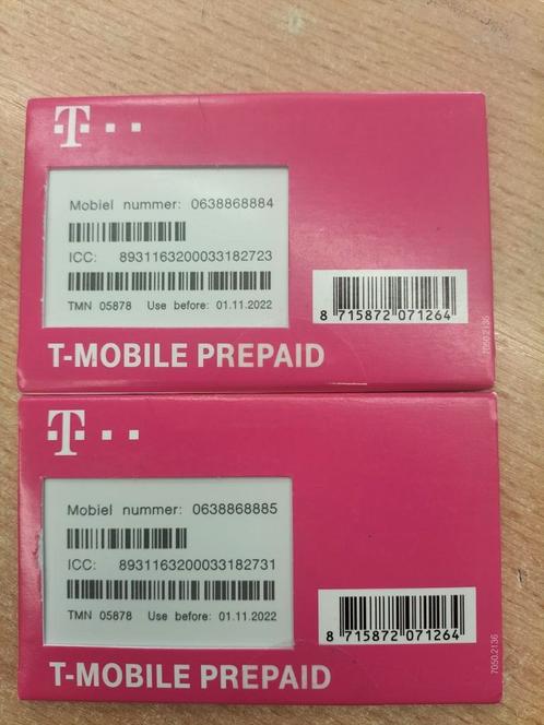 Mooi 06 Nummers T-Mobile SAMEN SET