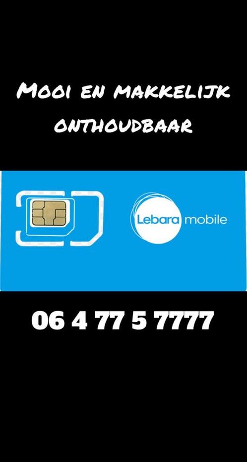 Mooi en makkelijk nummer. 06 4 77 5 7777