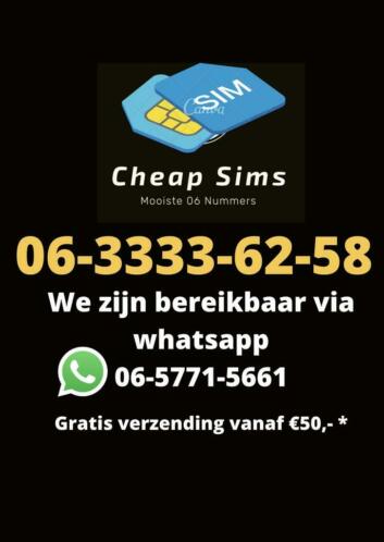 Mooi makkelijk 06 nummer 06-3333-62-58