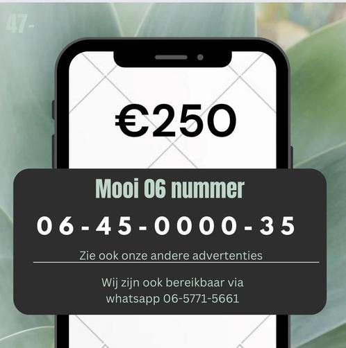 Mooi makkelijk 06 nummer prepaid simkaart GRATIS VERZENDEN