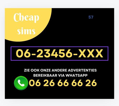 MOOI MAKKELIJK 06 NUMMER PREPAID SIMKAART GRATIS VERZENDEN