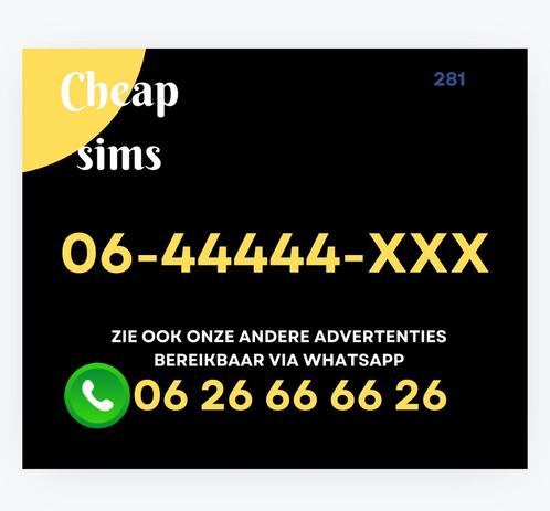 MOOI MAKKELIJK 06 NUMMER PREPAID SIMKAART GRATIS VERZENDEN