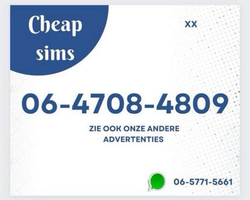 MOOI MAKKELIJK 06 NUMMER PREPAID SIMKAART GRATIS VERZENDEN