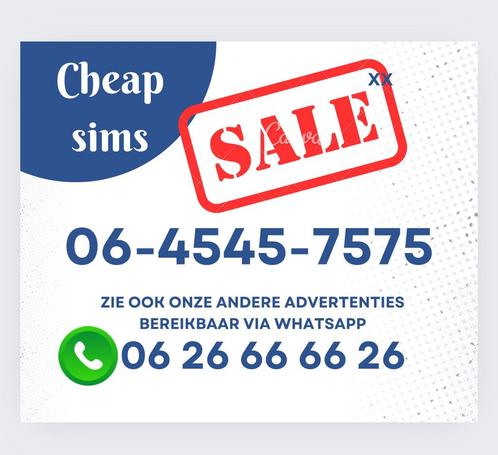 MOOI MAKKELIJK 06 NUMMER PREPAID SIMKAART GRATIS VERZENDEN