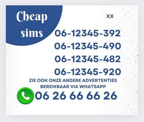 MOOI MAKKELIJK 06 NUMMER PREPAID SIMKAART GRATIS VERZENDEN