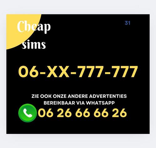 MOOI MAKKELIJK 06 NUMMER PREPAID SIMKAART GRATIS VERZENDEN