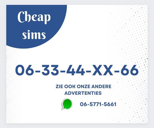 MOOI MAKKELIJK 06 NUMMER PREPAID SIMKAART GRATIS VERZENDEN