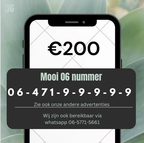 Mooi makkelijk 06 nummer prepaid simkaart GRATIS VERZENDEN