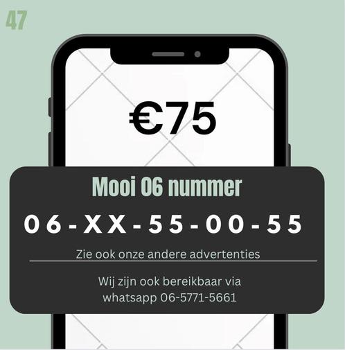 Mooi makkelijk 06 nummer prepaid simkaart GRATIS VERZENDEN