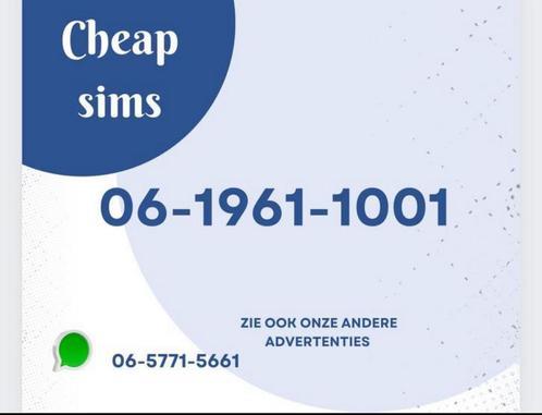 MOOI MAKKELIJK 06 NUMMER PREPAID SIMKAART GRATIS VERZENDEN