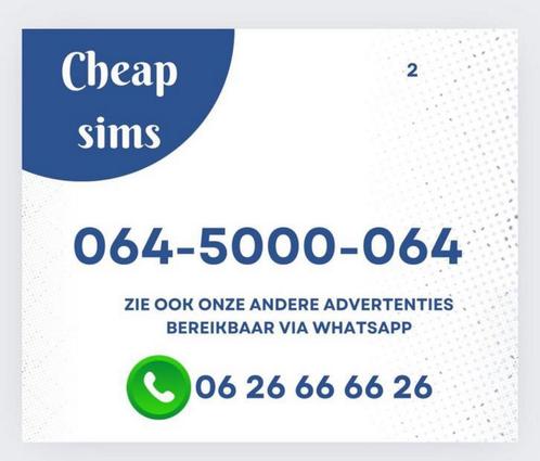 MOOI MAKKELIJK 06 NUMMER PREPAID SIMKAART GRATIS VERZENDEN