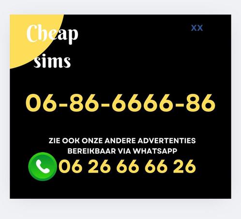 MOOI MAKKELIJK 06 NUMMER PREPAID SIMKAART GRATIS VERZENDEN