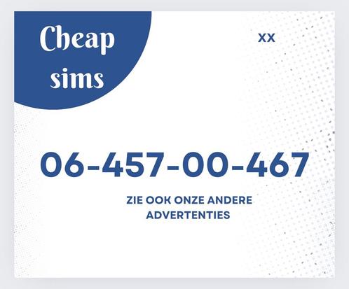 MOOI MAKKELIJK 06 NUMMER PREPAID SIMKAART GRATIS VERZENDEN