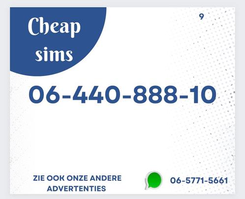 MOOI MAKKELIJK 06 NUMMER PREPAID SIMKAART GRATIS VERZENDEN