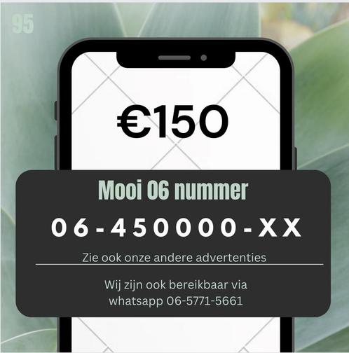 Mooi makkelijk 06 nummer prepaid simkaart GRATIS VERZENDEN