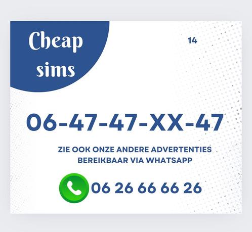 MOOI MAKKELIJK 06 NUMMER PREPAID SIMKAART GRATIS VERZENDEN