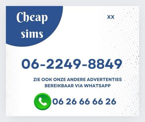 MOOI MAKKELIJK 06 NUMMER PREPAID SIMKAART GRATIS VERZENDEN