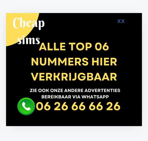 MOOI MAKKELIJK 06 NUMMER PREPAID SIMKAART GRATIS VERZENDEN