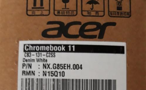 Mooi nieuw chromebook
