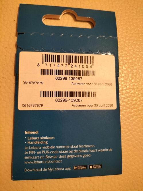 Mooi NUMMER LEBARA PREPAID 06-16-78-78-79