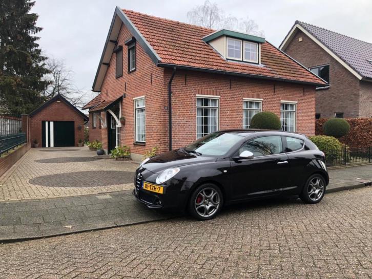 Mooie Alfa Romeo Mito 1.3 D 62KW 2012 Zwart