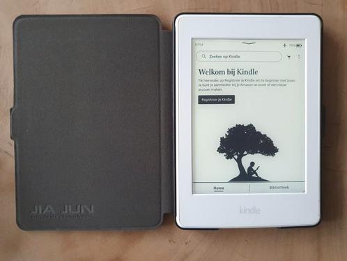 Mooie Amazon Kindle Paperwhite ereader met nieuwe sleepcover