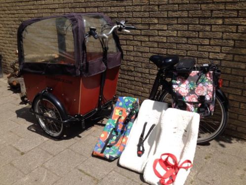 Mooie babboe big elektrische bakfiets met veel extra039s