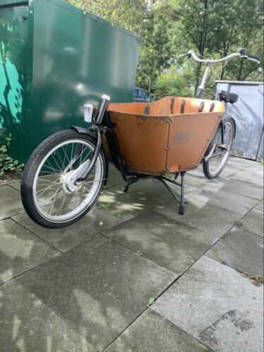 Mooie Babboe City bakfiets net grote beurt gehad