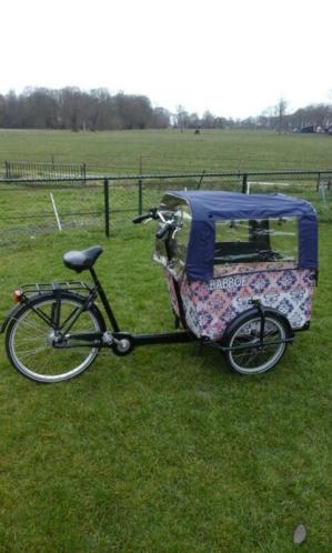  Mooie bakfiets Babboe Pink Ribbon uitvoering