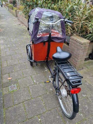 Mooie bakfiets merk babboe big (elektrische)