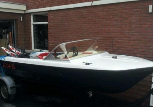 Mooie beekman speedboot met 50 pk Mariner incl. wegtrailer