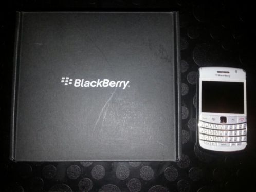 Mooie blackberry 9780 wit compleet in doos 