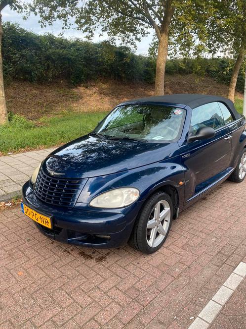 Mooie Chrysler PT Cruiser 2.4 I 16V Turbo Cabrio 2004 Blauw