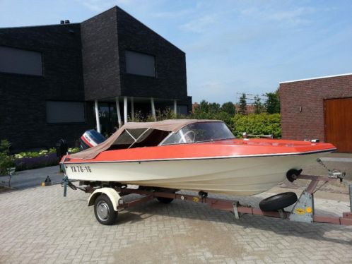 Mooie complete speedboot, 55PK. Orginele Ducato uit 1977