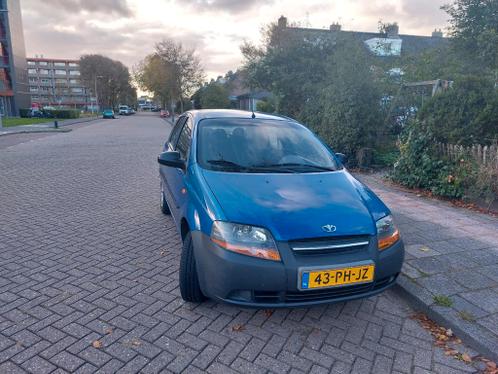 Mooie Daewoo Kalos 1.2 2004 Blauw met APK tot september 2023