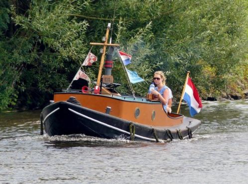 Mooie en praktische Opduwer uit 1930 sleepboot opdrukker