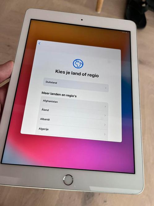 Mooie iPad 5 met 32GB silver