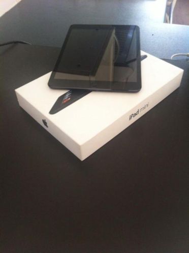 Mooie Ipad Mini Zwart 16gb met hoes