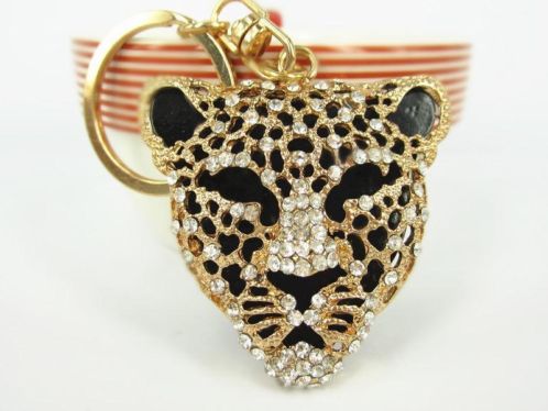 Mooie JAGUAR Swarovski sleutelhanger