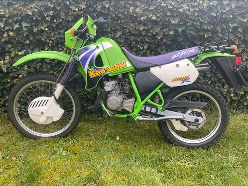 Mooie Kawasaki KMX125 OP A1 kenteken