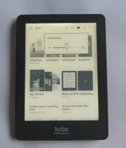 Mooie Kobo Glo e-reader met ingebouwde schermverlichting