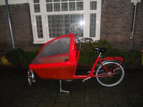 mooie lange cargo bakfiets met 7 versnellingen