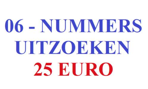 MOOIE MAKKELIJK 06-NUMMERS TE KOOP  25 EURO PER STUK