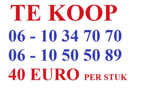 MOOIE MAKKELIJKE TELEFOONNUMMERS TE KOOP