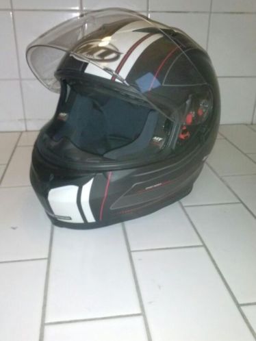 Mooie mt blade scootermotorhelm met zonnebril