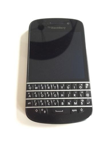 Mooie nette BlackBerry Q10 met googleplay erop