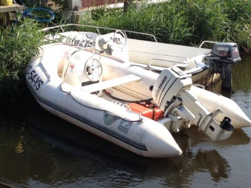 Mooie plakker vrije Zodiac Yachtline 3,40 BB trailer